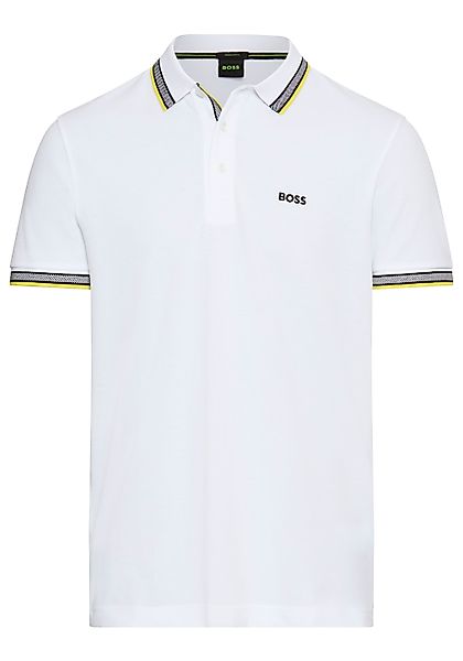 BOSS GREEN Poloshirt "Paddy", mit kontrastfarbenen Streifen am Kragen günstig online kaufen