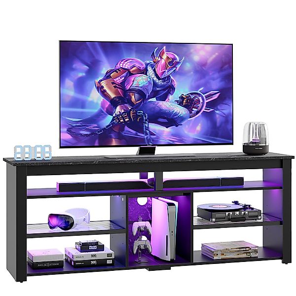 Bestier Lowboard TV-Schrank, Sideboard, Gaming TV günstig online kaufen