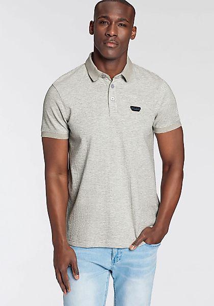 Bruno Banani Poloshirt mit besonderer Materialstruktur günstig online kaufen