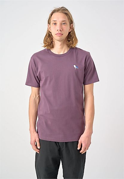 Cleptomanicx T-Shirt "Embro Gull" 1 Stk. tlg. mit Gull-Stickerei günstig online kaufen