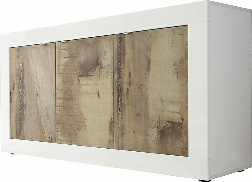 Home affaire Sideboard "Basic Breite 160 cm, Kommode 3 Türen, Anrichte," Me günstig online kaufen