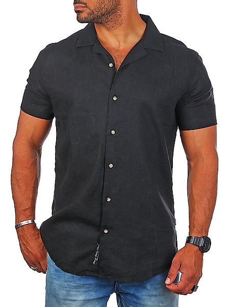 CARISMA Kurzarmhemd Herren Leinen Baumwoll Mix Casual Hemd 9212 Regular Kur günstig online kaufen