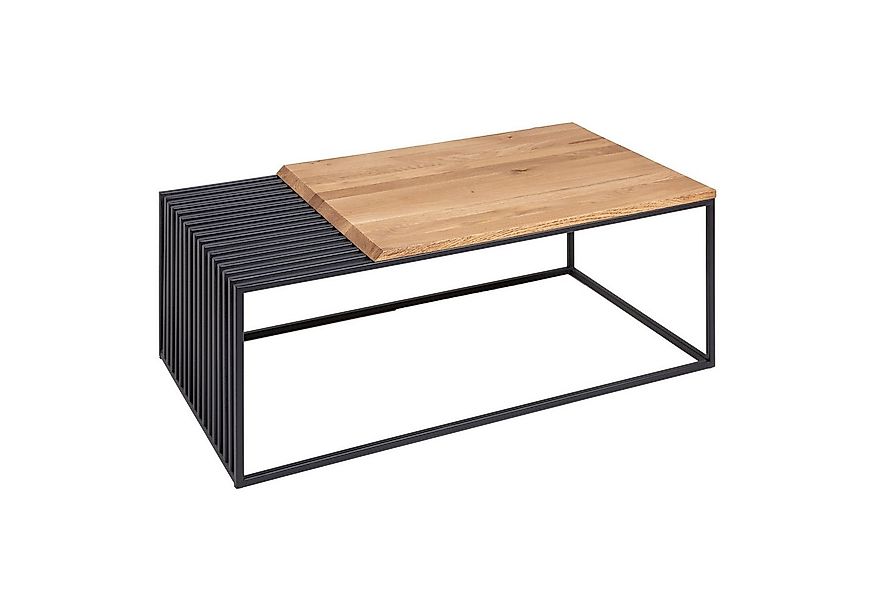 riess-ambiente Couchtisch ARCHITECTURE 100cm natur / schwarz (Einzelartikel günstig online kaufen