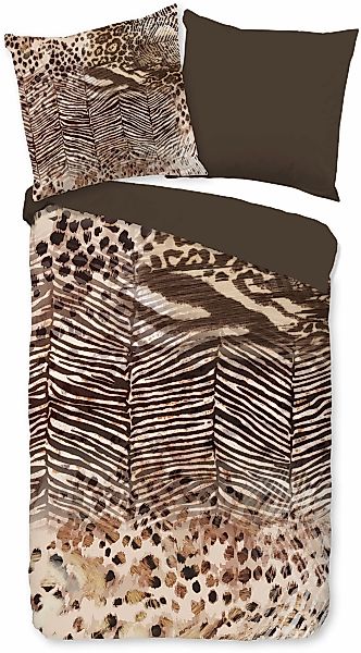 PURE luxury collection Wendebettwäsche "Skins" 2 Stk. Mikrofaser, 135x200, günstig online kaufen