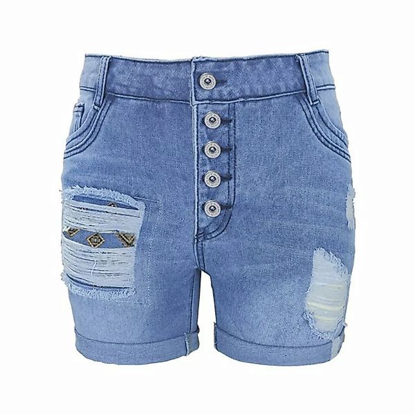 KIKI Shorts elastische, sommerliche, lässige Jeans-Shorts günstig online kaufen