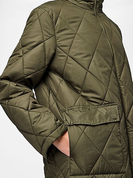 pieces Steppmantel PCMAILEY LONG QUILTED JACKET günstig online kaufen