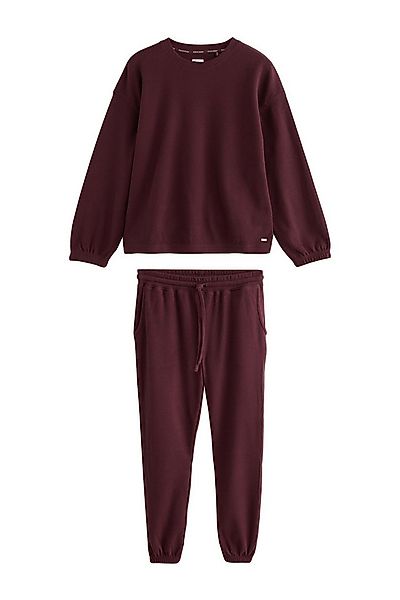 Next Pyjama Kuschliger Langarm-Schlafanzug mit Waffelstruktur (2 tlg) günstig online kaufen