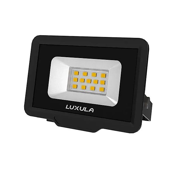 LUXULA LED Fluter 10W Strahler 4000K Neutralweiß 1000lm Außenstrahler Schwa günstig online kaufen