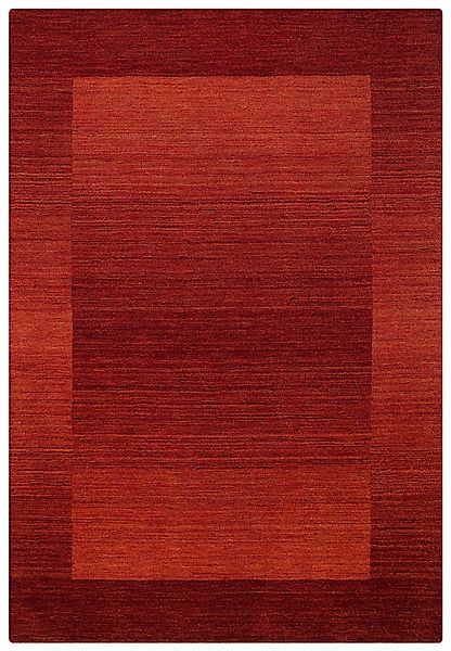 THEKO Wollteppich "Gabbeh Super, Handweb, Teppich, Bordüre, reine Wolle," r günstig online kaufen