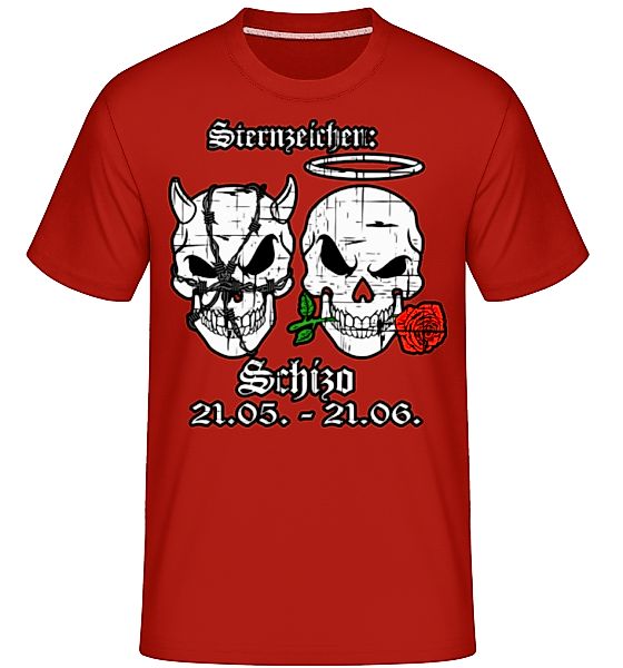 Metal Sternzeichen Schizo · Shirtinator Männer T-Shirt günstig online kaufen