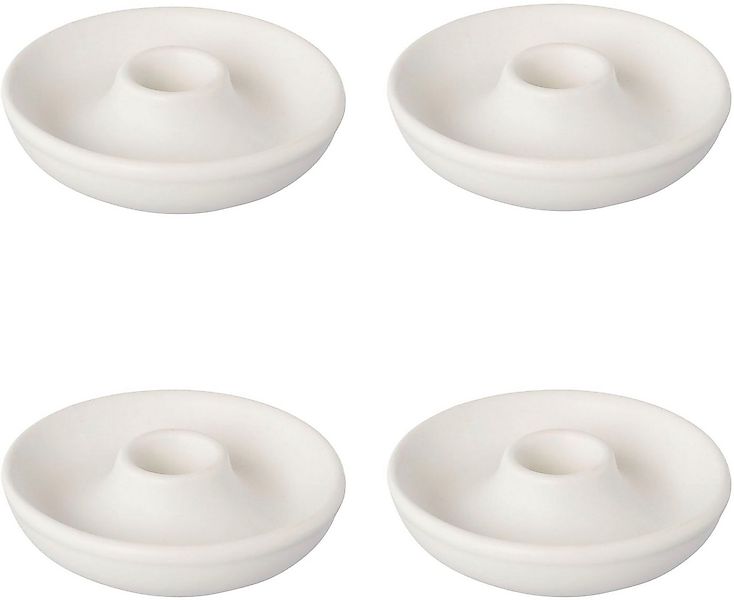 OTTO home Kerzenhalter Stabkerzenhalter Adalena (Set, 4 St), aus Porzellan, günstig online kaufen