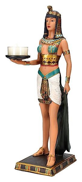 Figuren Shop GmbH Teelichthalter Ägyptische Priesterin günstig online kaufen
