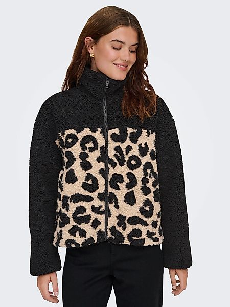 ONLY Plüschjacke "ONLELAINE TEDDY LEO JACKET CS OTW" günstig online kaufen