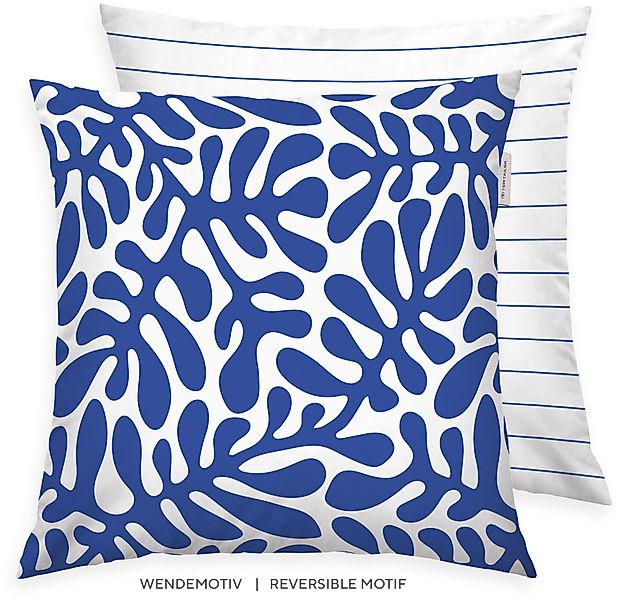 TOM TAILOR HOME Kissenhülle "new bedroom, ORGANIC LEAVES, 40x40cm oder 40x8 günstig online kaufen