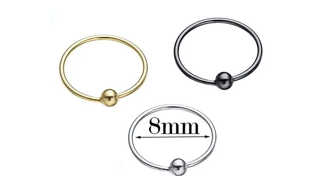 Karisma Schmuck Nasenpiercing Nasenring mit offener günstig online kaufen
