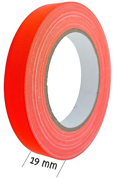 varivendo Klebeband Klebeband 25m Gewebeband neon-orange günstig online kaufen