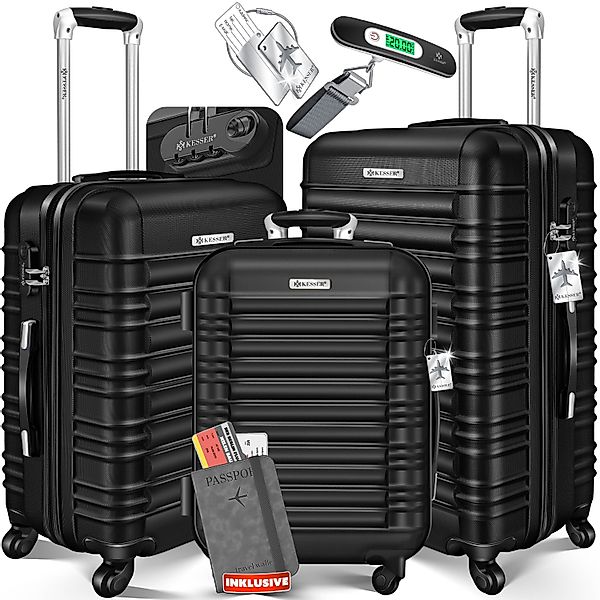 KESSER Kofferset, 4 Rollen, (3 tlg), günstig online kaufen