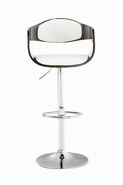 2er Set Barhocker Kingston Kunstleder Weiß/grau günstig online kaufen
