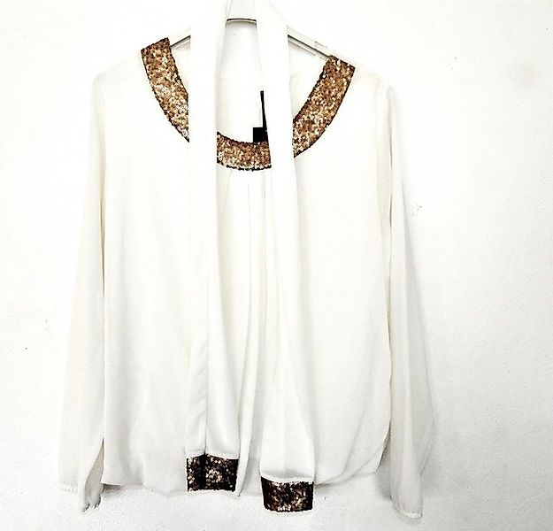 Madonna Chiffonbluse Edel Offwhite günstig online kaufen