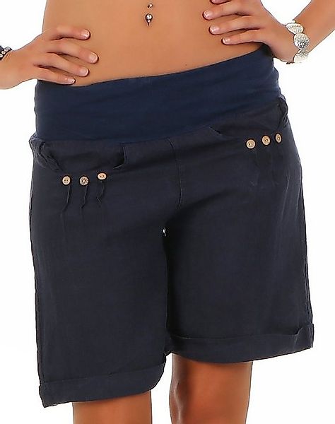 malito more than fashion Leinenhose 6822 Bermuda aus Leinen günstig online kaufen