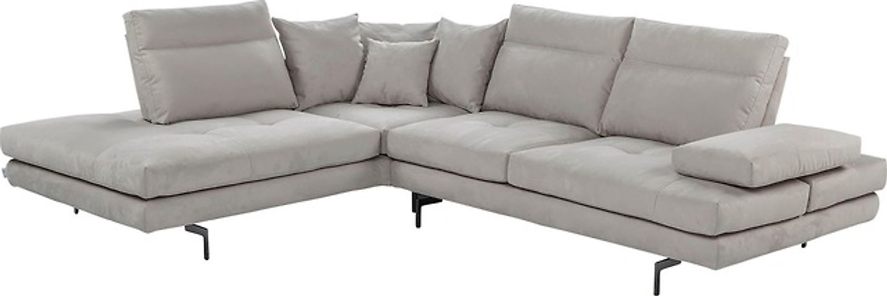 CALIA ITALIA Ecksofa »Toby Wing, Komfortsofa mit Sitzkomfort der Extraklass günstig online kaufen