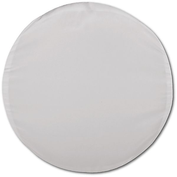 Bestlivings Kissenhülle Ellen Durchmesser 60 cm Hellgrau günstig online kaufen