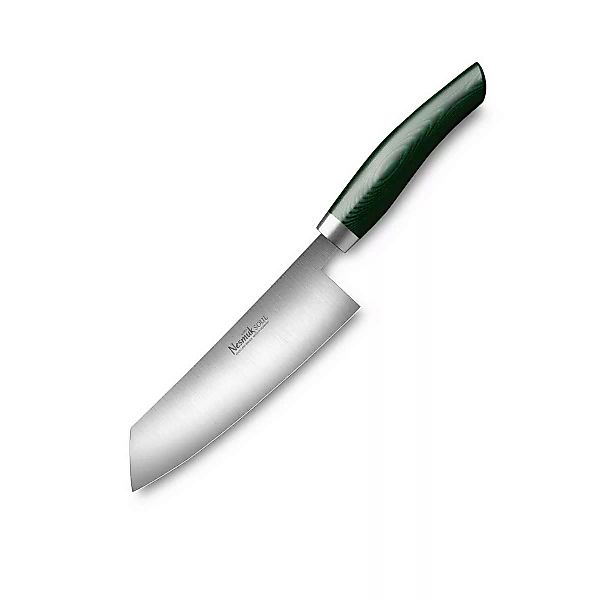 Nesmuk Soul Kochmesser 14 cm - Niobstahl - Griff Micarta grün günstig online kaufen