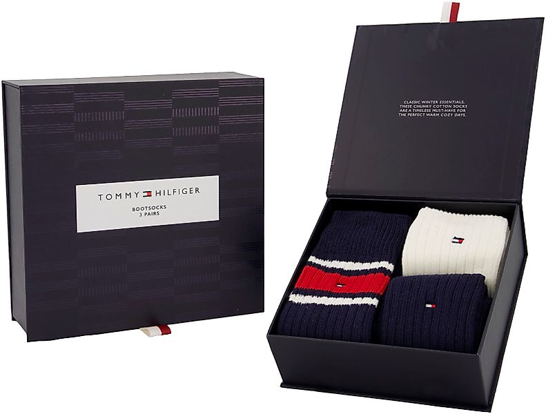 Tommy Hilfiger Socken (3-Paar) mit dezentem günstig online kaufen