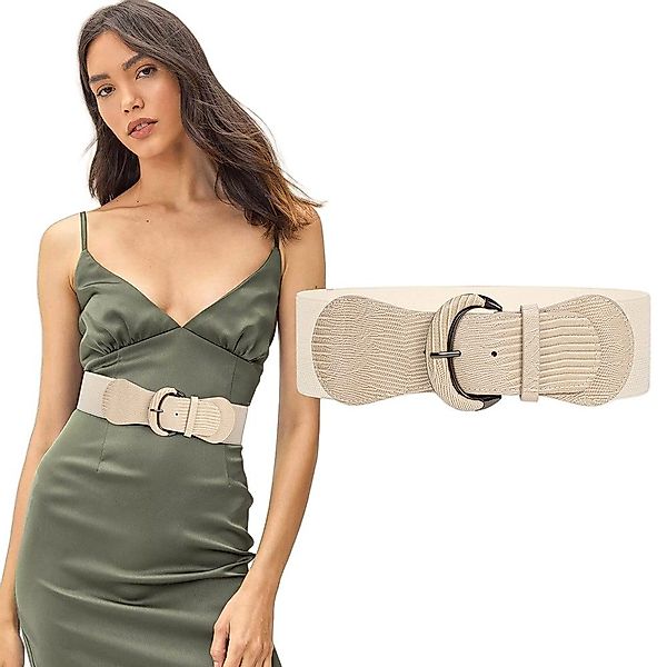 Coonoor Taillengürtel Retro Taillengürtel breiter Damengürtel günstig online kaufen