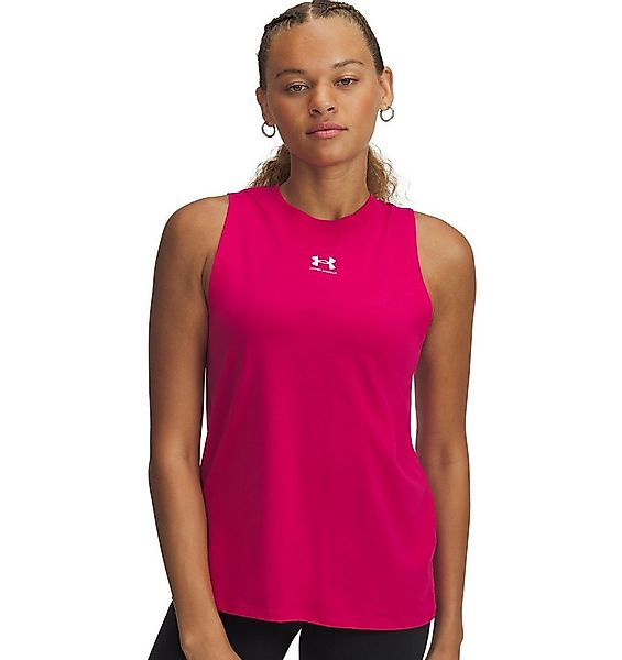 Under Armour® Trainingstop UA RIVAL MUSCLE TANK sportlicher Stil, mit Logod günstig online kaufen