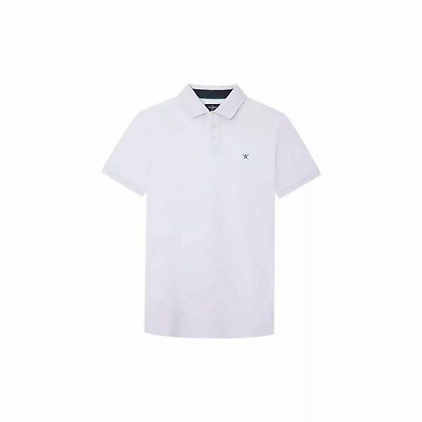 Hackett London Poloshirt weiß passform textil (1-tlg) günstig online kaufen