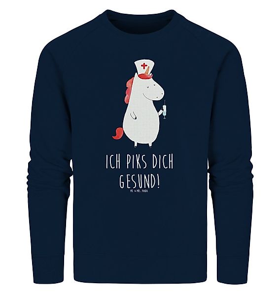 Mr. & Mrs. Panda Longpullover Einhorn Krankenschwester Größe XL - French Na günstig online kaufen