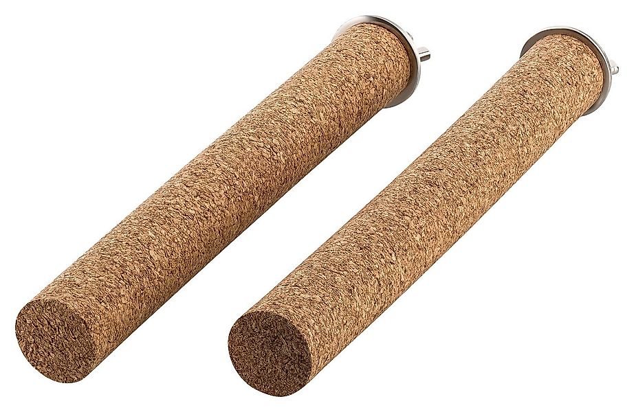 Kork-Deko.de Vogelspielplatz Vogelspielplatz 2er-Pack Vogelsitzstangen aus günstig online kaufen