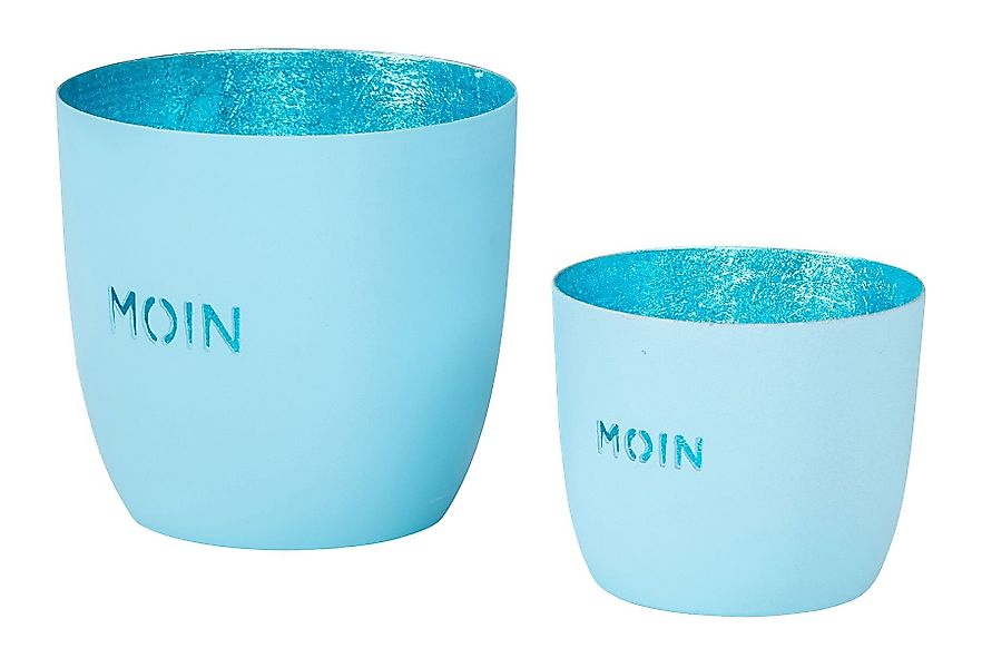 Levandeo® Teelichthalter, 2er Set Moin Teelichthalter günstig online kaufen