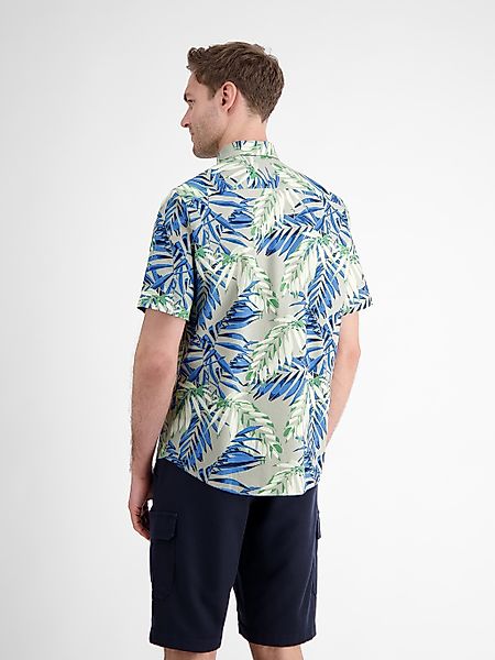 LERROS Kurzarmhemd "LERROS Hawaiihemd, floral gemustert" günstig online kaufen