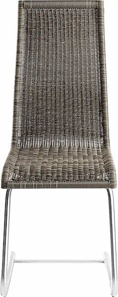 WK WOHNEN Freischwinger »WK 7401« () Rundrohrgestell in Edelstahloptik, rei günstig online kaufen