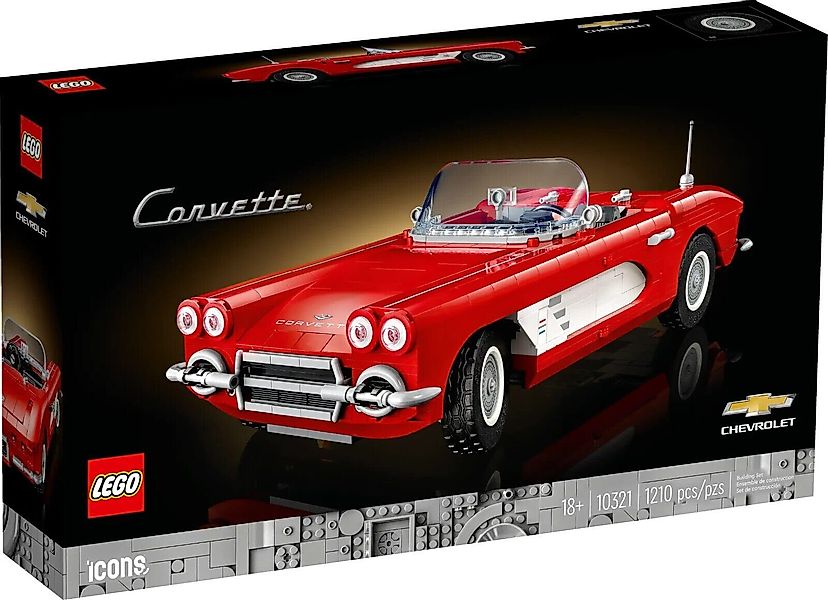 LEGO® Icons 10321 Corvette Spielbausteine, (1210 günstig online kaufen