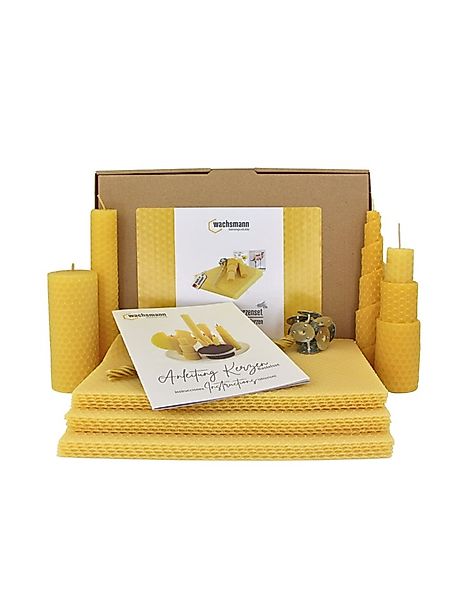 Wachsmann Bienenprodukte Bienenwachskerze selber machen Set (Komplett-Set, günstig online kaufen