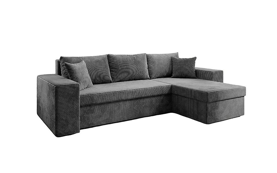Luxusbetten24 Schlafsofa Designer Sofa Denver, mit Stauraum und Schlaffunkt günstig online kaufen