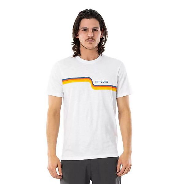 Rip Curl Surf Revival Kurzärmeliges T-shirt XS White günstig online kaufen