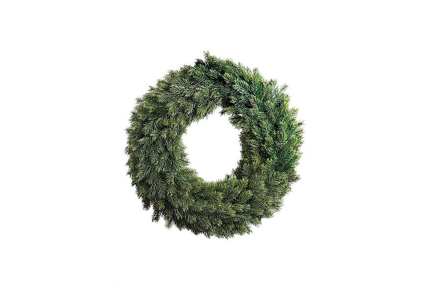 Kunstzweig TANNENKRANZ Kunstblume - Ø 60cm - grün - Kunstfasern/Styropor, F günstig online kaufen