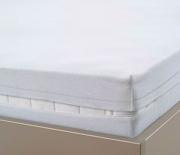 Biberna Matratzenschutzbezug »wasserundurchlässige Frottee-Matratzenhülle«, günstig online kaufen