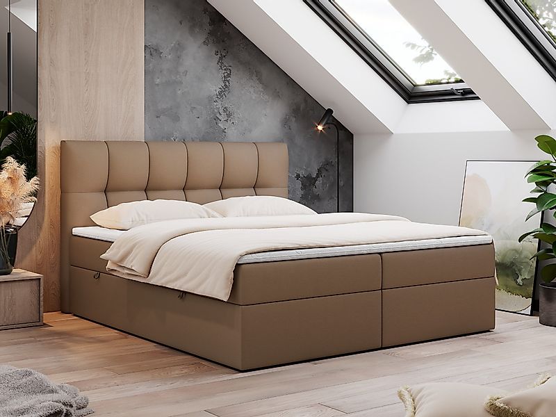 MKS MÖBEL Boxspringbett Rico (Set, Packung, günstig online kaufen