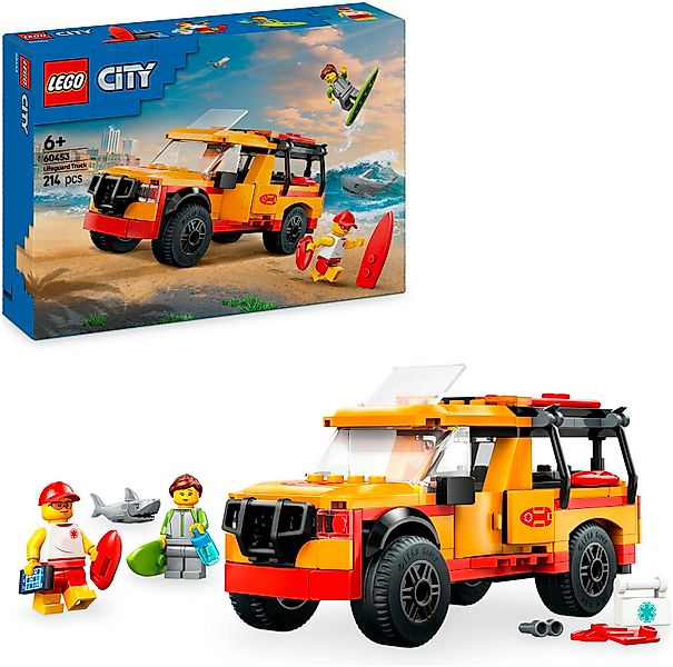 LEGO® Einsatzfahrzeug der Rettungsschwimmer (60453), LEGO günstig online kaufen