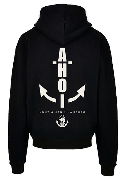 F4NT4STIC Kapuzenpullover "Hoodie Ahoi Anker Knut & Jan Hamburg", Print günstig online kaufen