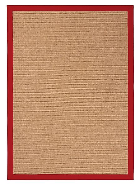 carpetfine Sisalteppich »Sisal, auch als Läufer erhältlich«, rechteckig, 5 günstig online kaufen