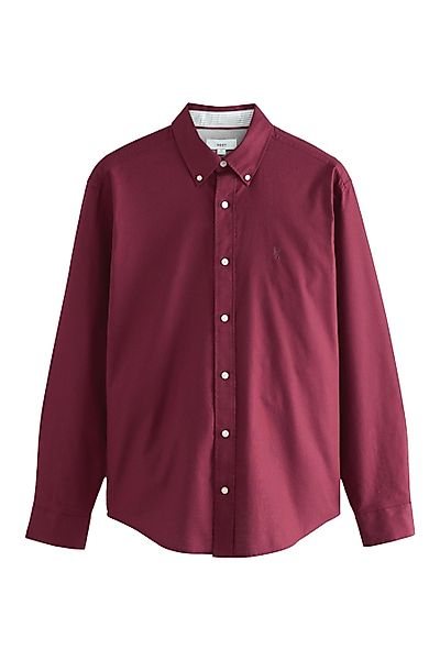 Next Langarmhemd Langärmeliges Oxfordhemd mit Hirsch günstig online kaufen