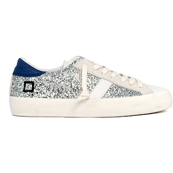 Date  Sneaker D-A-T-E-HL-GL-SL HILL LOW GLITTER SILVER günstig online kaufen