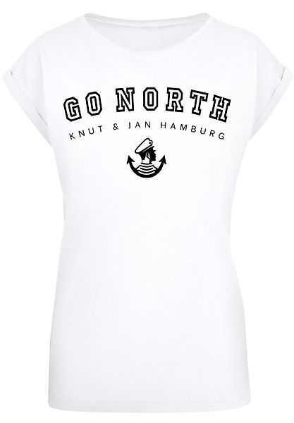F4NT4STIC T-Shirt "PLUS SIZE Go North", Print günstig online kaufen
