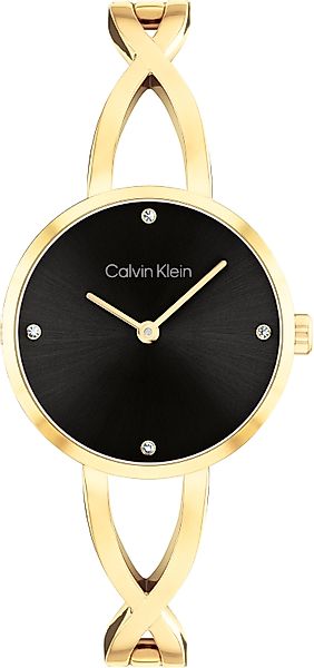 Calvin Klein Quarzuhr Sculpted Embrace 25100059, günstig online kaufen